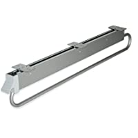 Emuca - Perchero colgador extraíble para armario o vestidor- percha extensible de largo 800 mm